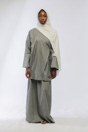 Kimia Grey Kimono