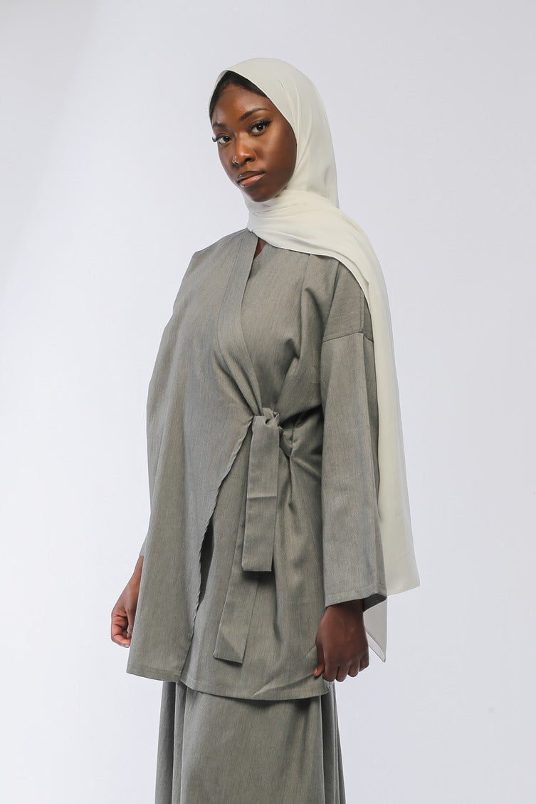 Kimia Grey Kimono