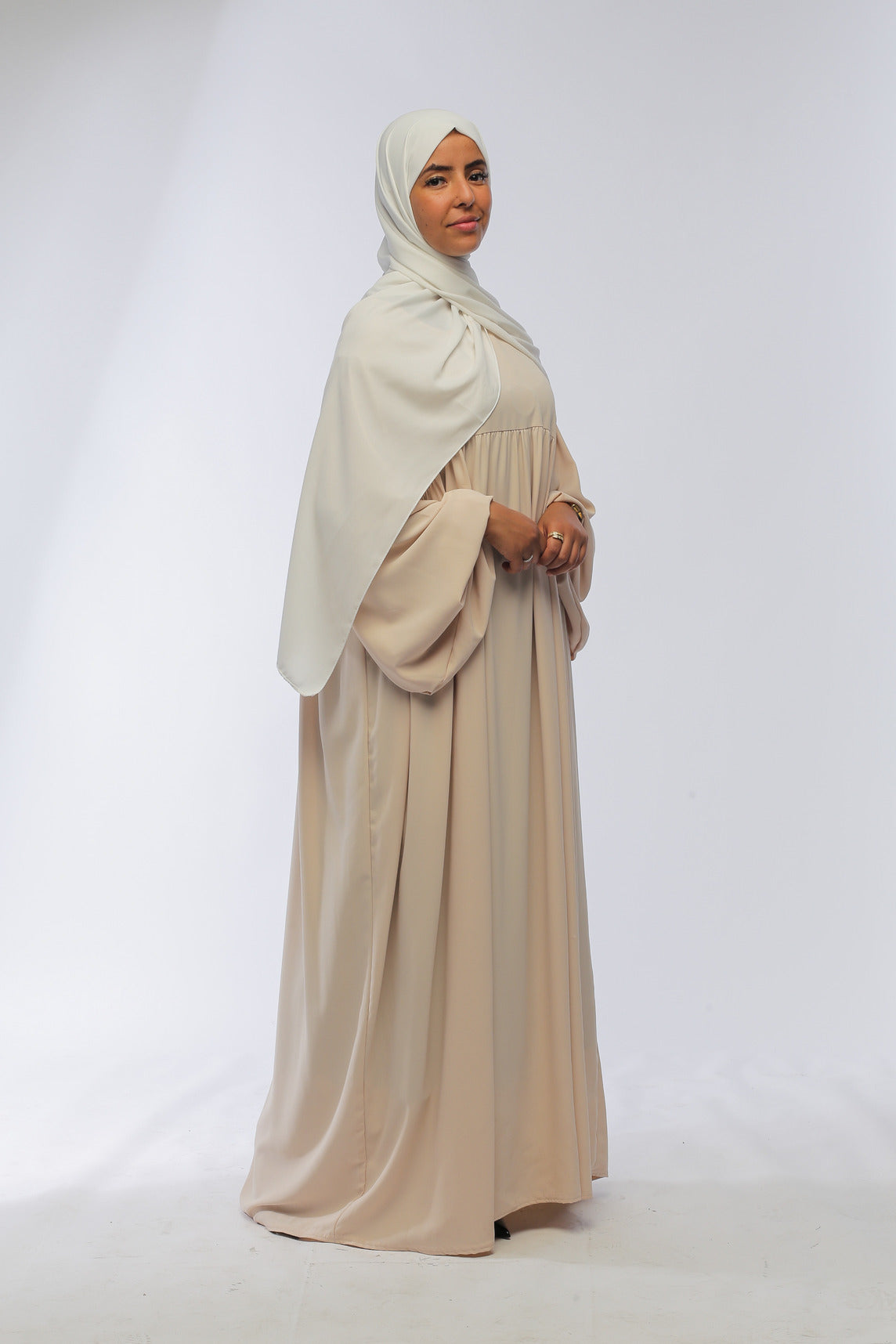 Maya Beige Dress