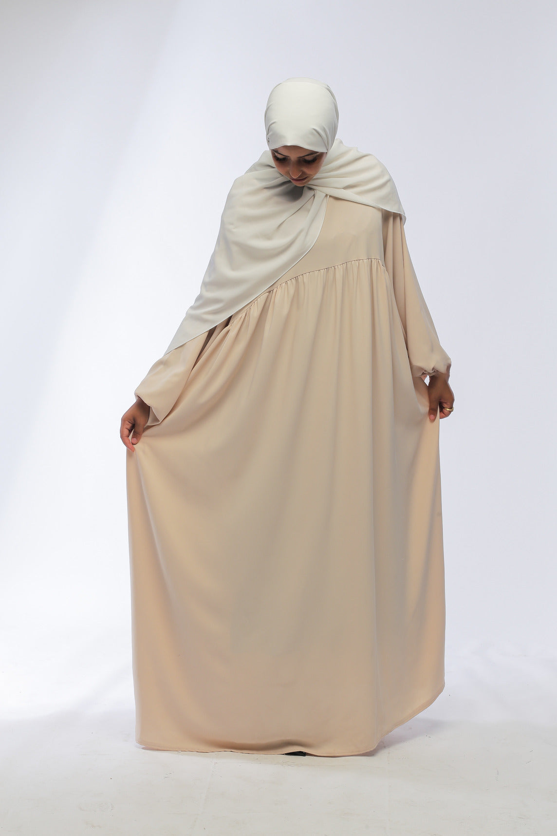 Maya Beige Dress
