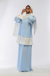 Ensemble Zahra Bleu Ciel