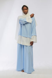 Ensemble Zahra Bleu Ciel