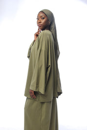 Khaki T-Shirt Set