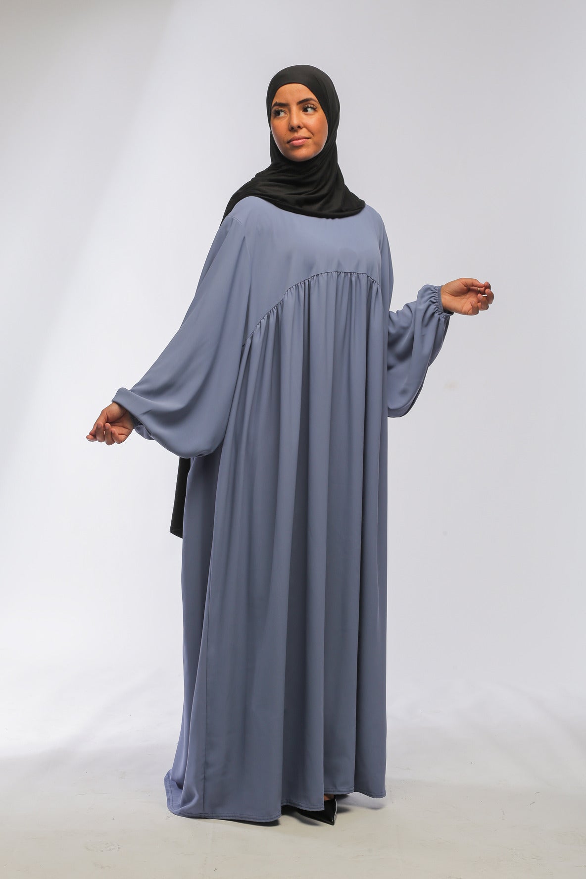 Maia Blue Grey Dress
