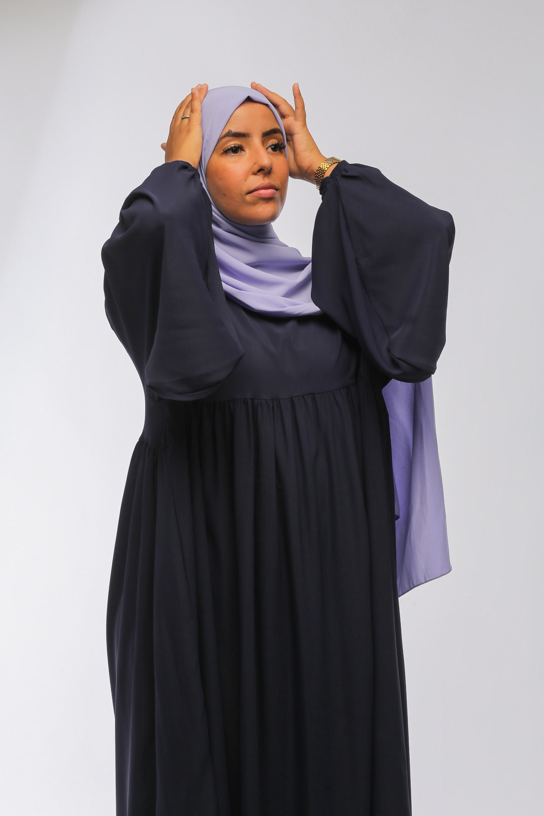 Maia Navy Dress